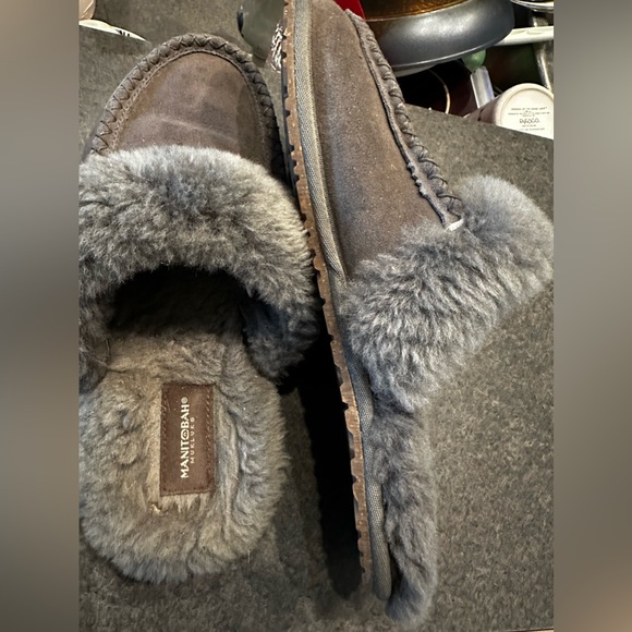 Mens Manitoba’s Mukluks Cabin Slide Slippers - Picture 2 of 4